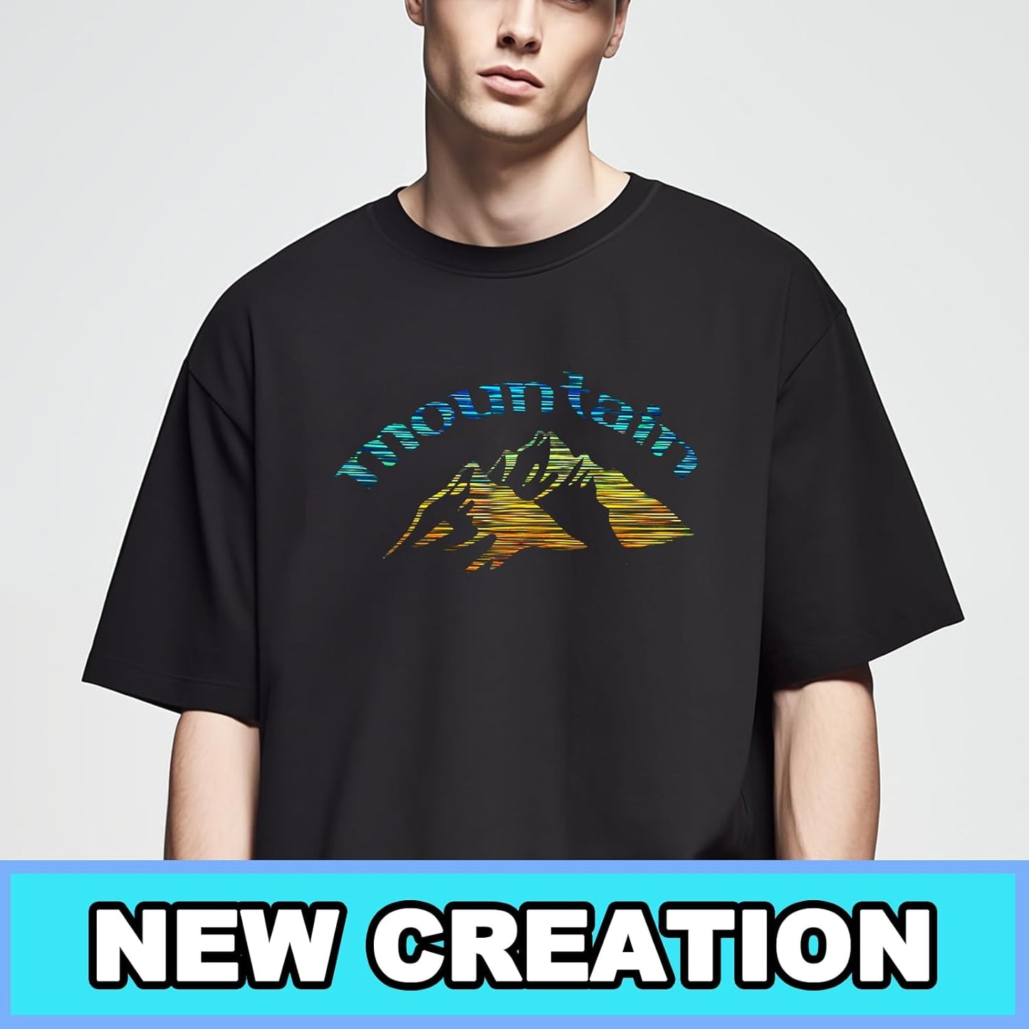 ROFISUESheet MetallicFoil HeatTransferVinyl12Inch*10Inch*12pcsBundleChrome HTV VibrantColors for Stunning T-Shirt DesignsPerfect forDIY (Foil Engraved Film in Thunder Color, 12Inch*10Inch*12pcs)