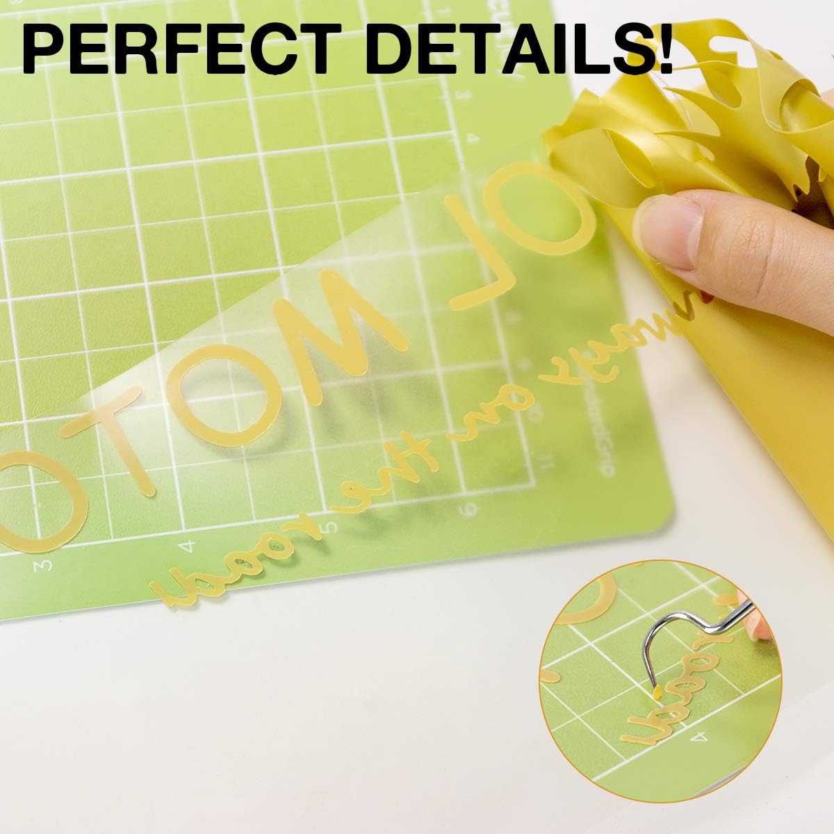 HTVRONT HTV Vinyl Rolls Heat Transfer Vinyl - 12" x 8ft Gold HTV Vinyl for Shirts, Iron on Vinyl for All Cutting Machine - Easy to Cut & Weed for Heat Transfer Design (Gold)