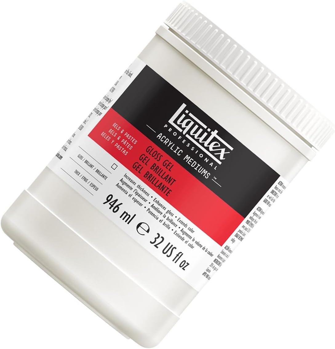 Liquitex Professional Gloss Gel Medium, 946ml (32-oz)