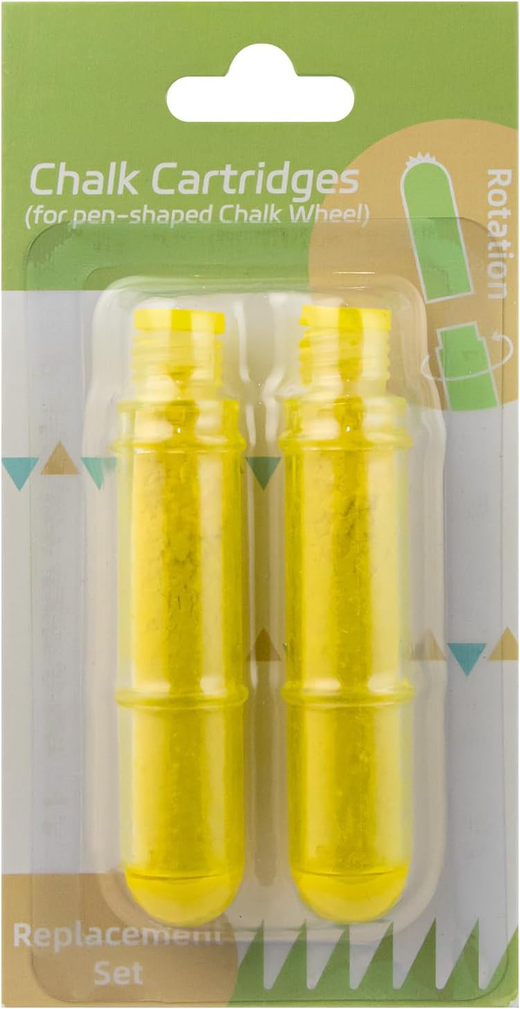 2PCS Sewing Chalk Refill - Yellow