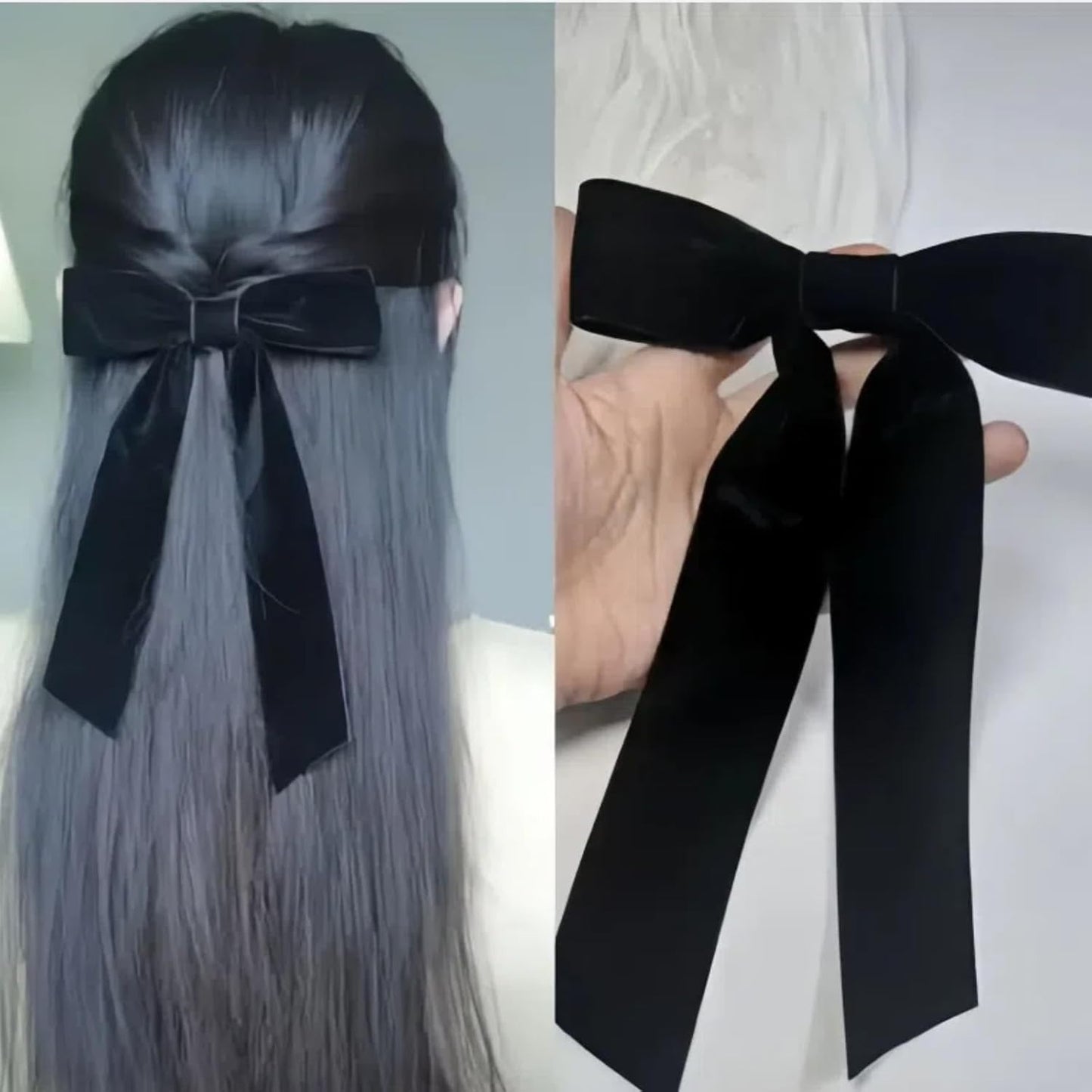 15 Yards Velvet Ribbon 1-1/2 Inch Single Face Black Velvet Ribbon Spool Prefect for Wedding, Ribbons for Gift Wrapping, Christmas Tree Ornaments Wreath Hair Bows, Ribbons for Crafts