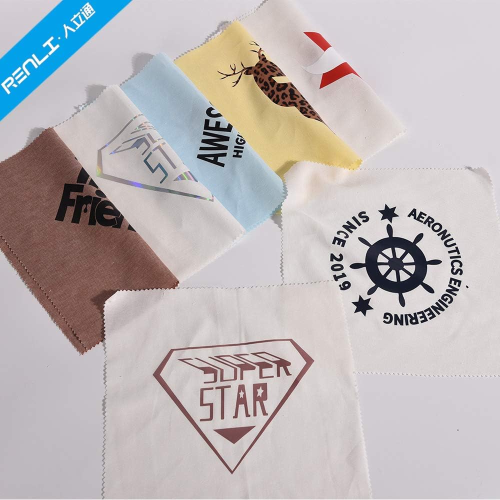 RENLITONG Navy Blue HTV Iron on Vinyl 12Inch by 10ft Roll Heat Transfer Vinyl for T-Shirt HTV Rolls for All Cutter Machine - Easy to Cut & Weed for Heat Transfer Design