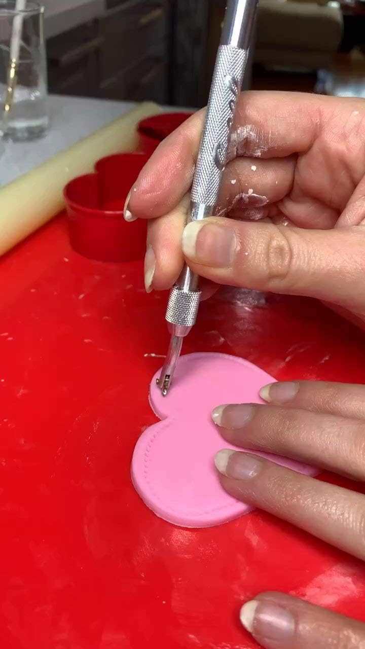 Excel Blades Pounce Wheel - 5/16-Inch Stainless Steel Tracing Wheel, Perforating, Cutting, Sewing Patterns, Quilting & Embossing Tool for Tracing Paper and Leather Craft