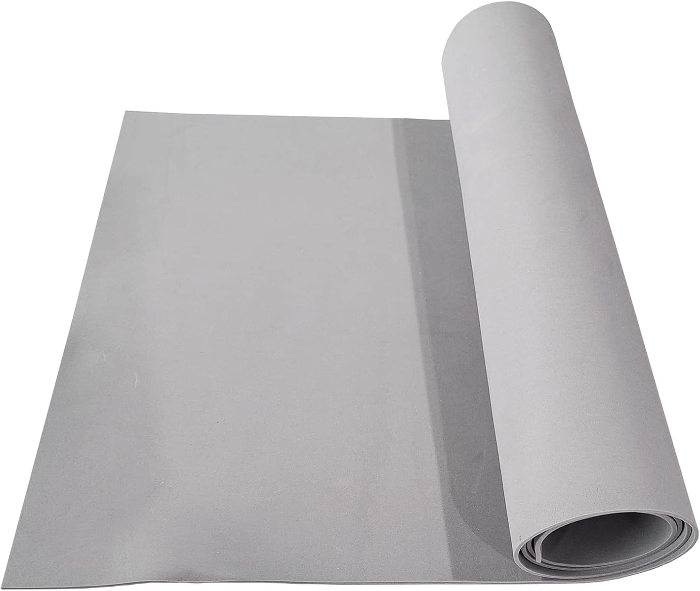 Grey EVA Foam Cosplay, 1 Piece of 2mm Craft Foam,Cosplay Foam, 14" x 39" Ultra-high Density 80 kg/m3 EVA Foam Sheets (Grey-2mm)