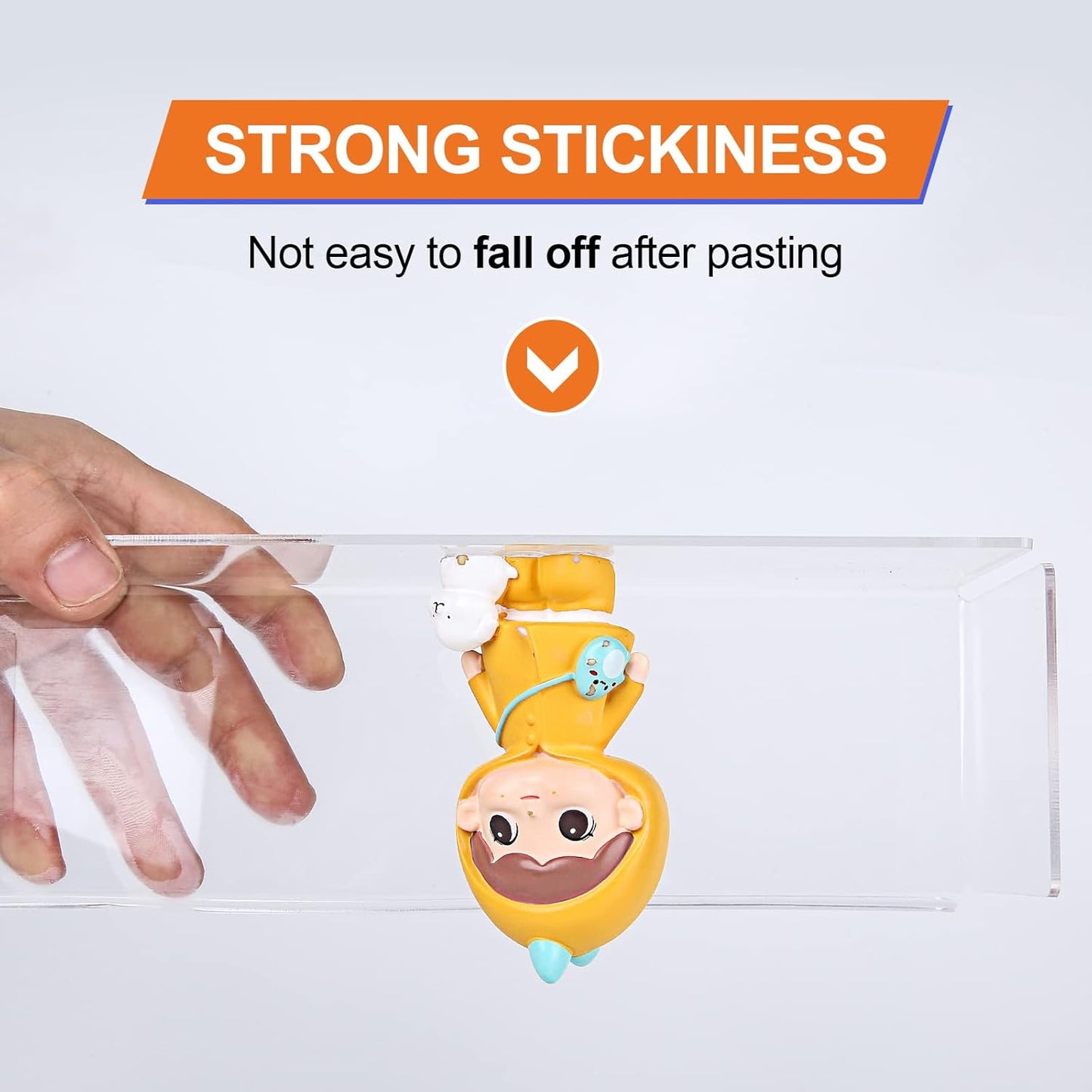 504 Pcs Clear Removable Adhesive Dots, Glue Point Dots for Crafts Balloons Poster, Double Sided Sticky Round Dots (0.39 Inch)