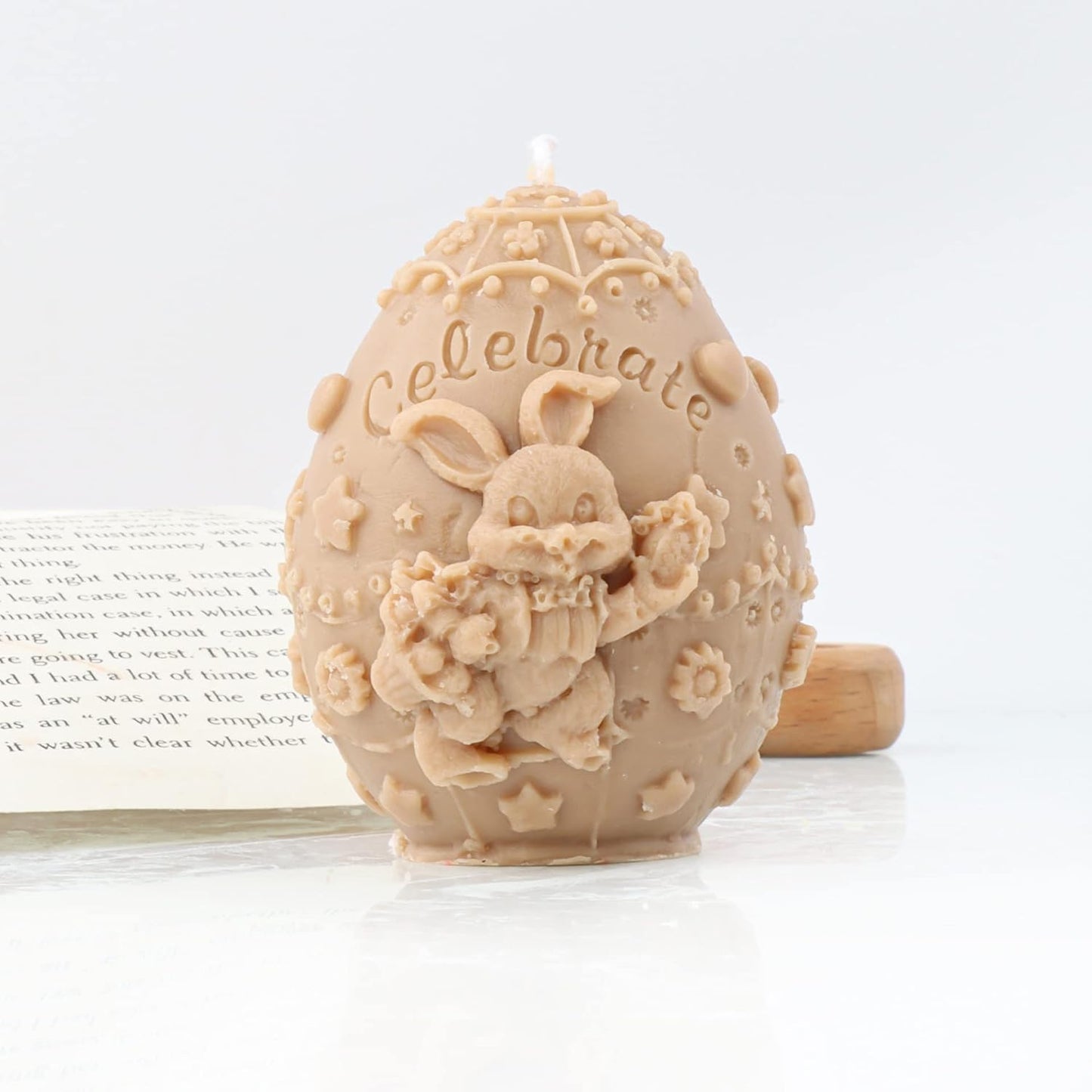 Rabbit Egg Soap & Candle Mold - Silicone, Ice Sculpture & Bird Shapes - Aroma Plaster Mold