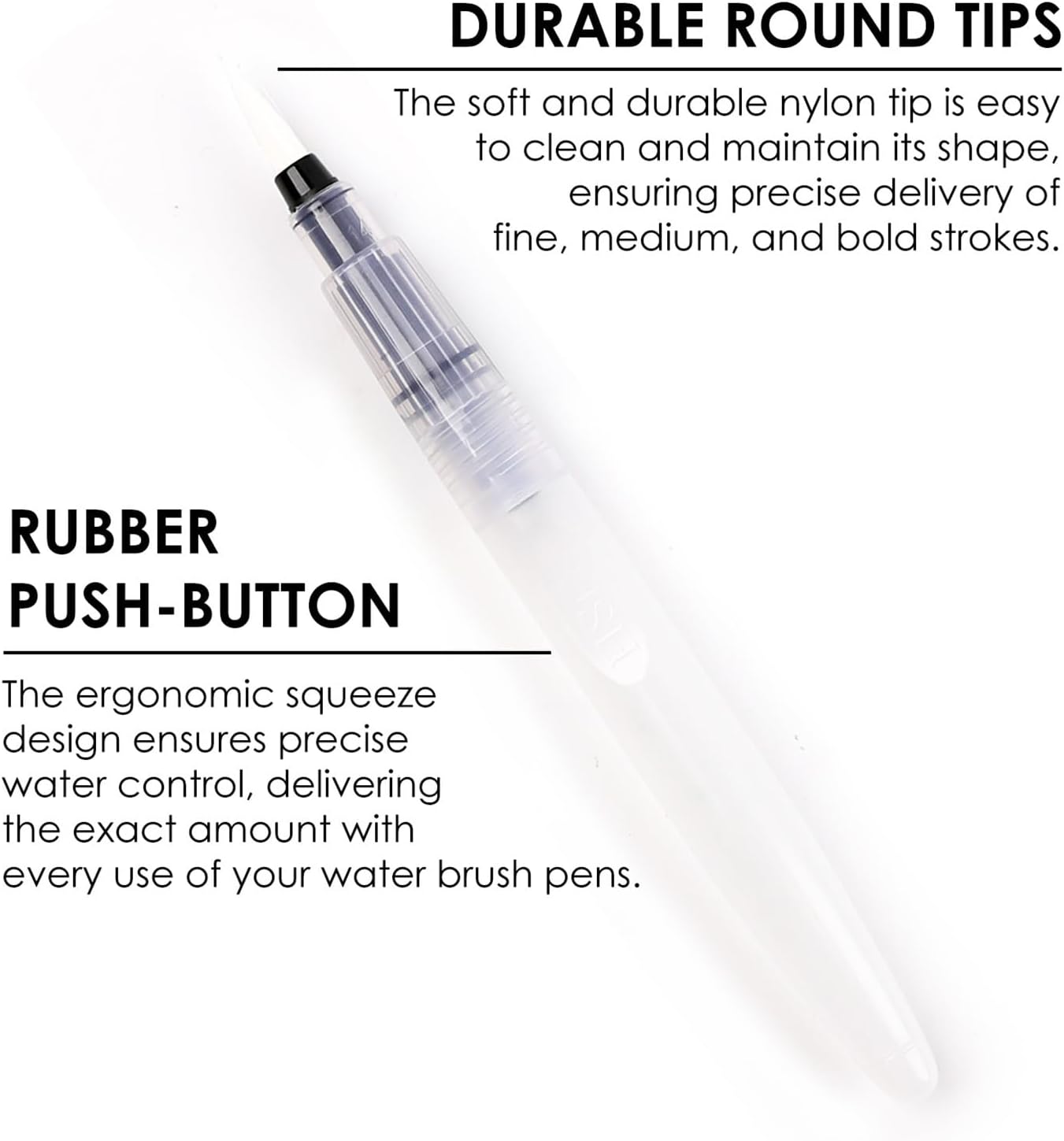 Grabie Watercolor Paint Set, 56 Colors Handheld Watercolor Set of Water Brush Pen, Palette and Removable Sponge, Portable Watercolor Paint for Artist Beginner and Professional