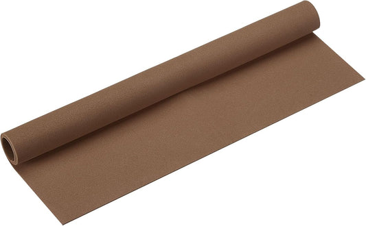 MECCANIXITY Foam Sheets Crafts 19x19 Inch 2mm EVA Craft Foam Paper Foam Sheets for Crafts Projects DIY Cosplay Modeling, Brown