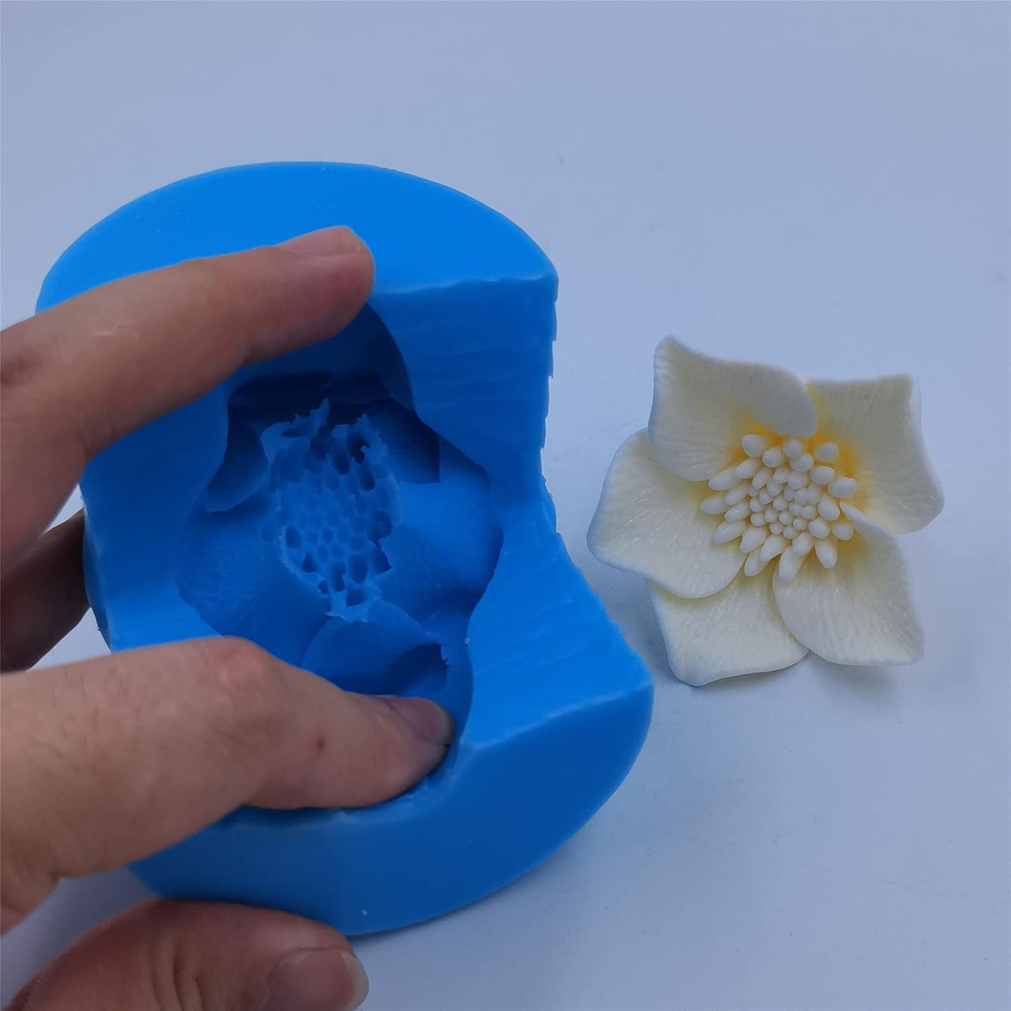 Resin Flower Silicone Mold Wedding Decoration Flower Molds Candle Wax Cake Mould Baking Tools