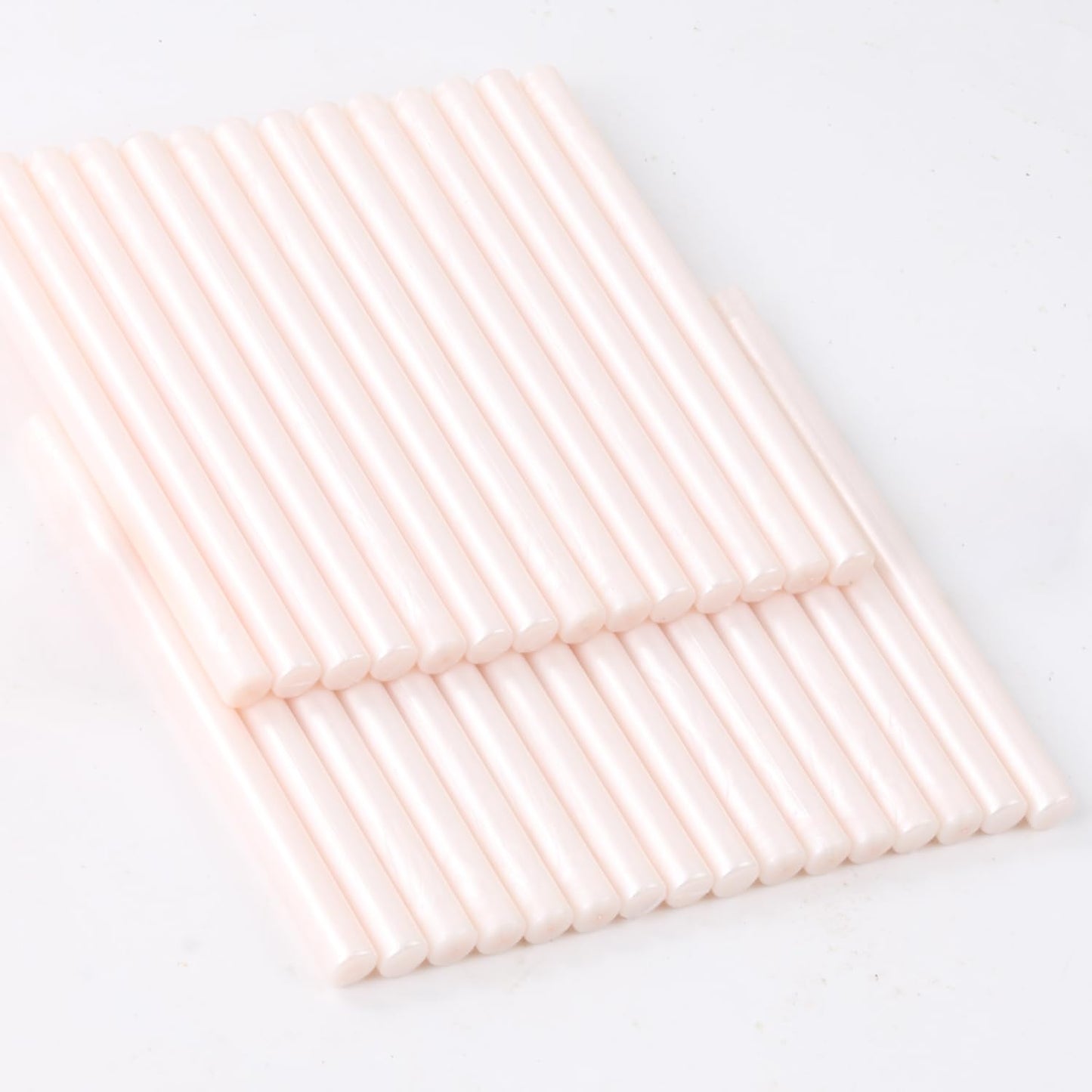 Light Pink Wax Seal Sticks, 30pcs Sealing Wax Sticks, HOSEALING Glue Gun Wax Seal Sticks for Wax Seal Stamp, Premium Sealing Wax for Wedding Invitations, Letter, Envelope (Mini Size)