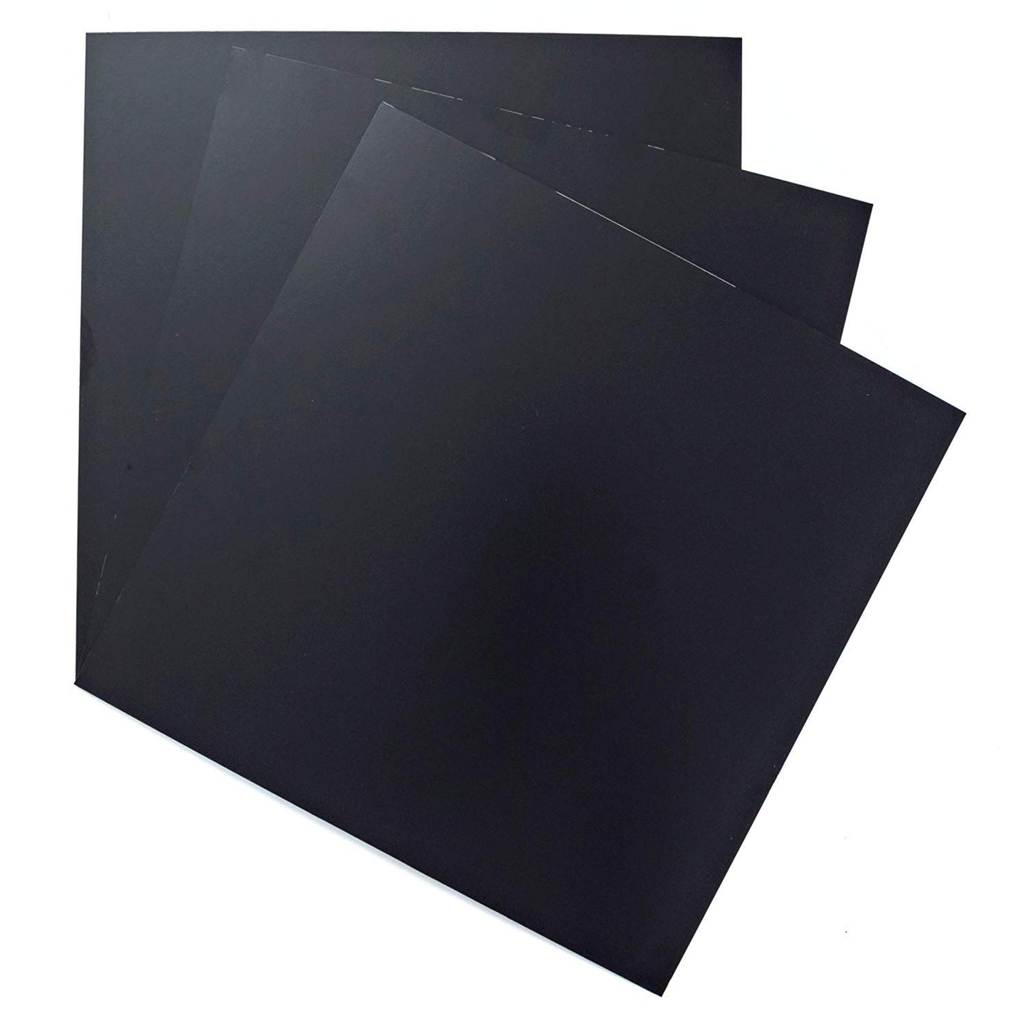 EAGLE 1: 12" x 12" 26 Gauge Sheet Metal Squares (3 Pack Per Order, Multiple Colors) Great for Arts, Crafts, DIY Home or Work Projects (18" X 18", Black)