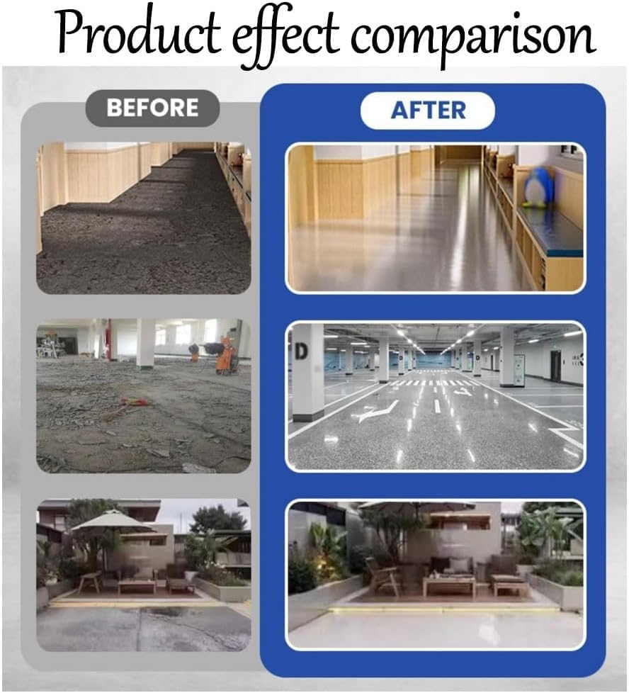 Louis Forest Epoxy Floor Paint, High-Gloss Marble Effect Epoxy Floor Coating (Colorful,1pcs)