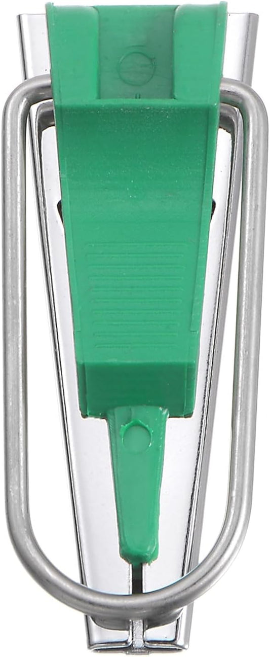 HARFINGTON Bias Tape Maker Kit 6mm Single and Double Fold Fabric Bias Binding Maker Sew Tool for Fabric Quilting Sewing Crafting DIY, Green