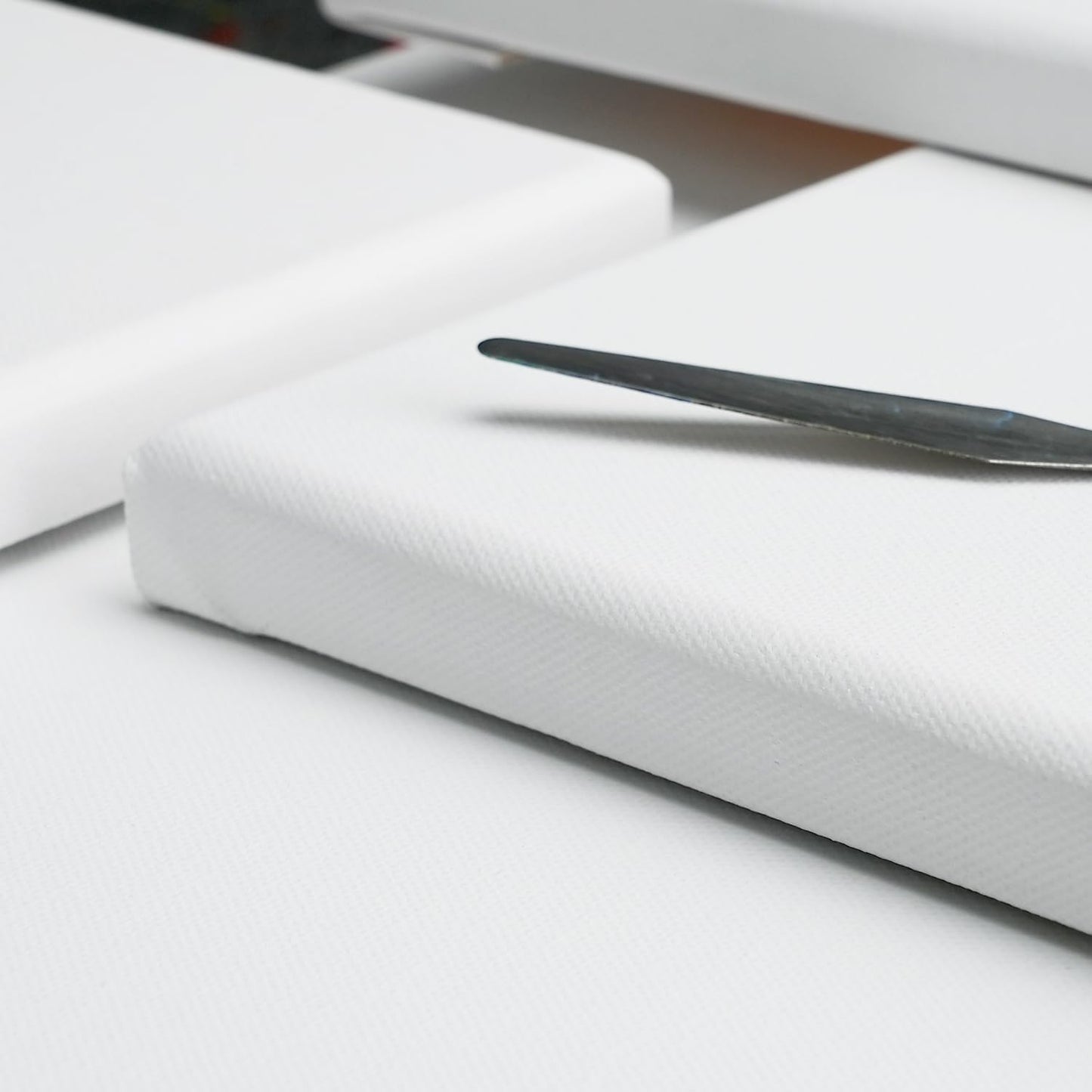 PHOENIX 12x16 Inch 4 Pack Artist Canvas - Stretched Canvases for Painting - 3/4 Inch Profile, 100% Cotton 11 Oz. Gesso Primed White Blank Professional Canvas Oil & Acrylic Paints