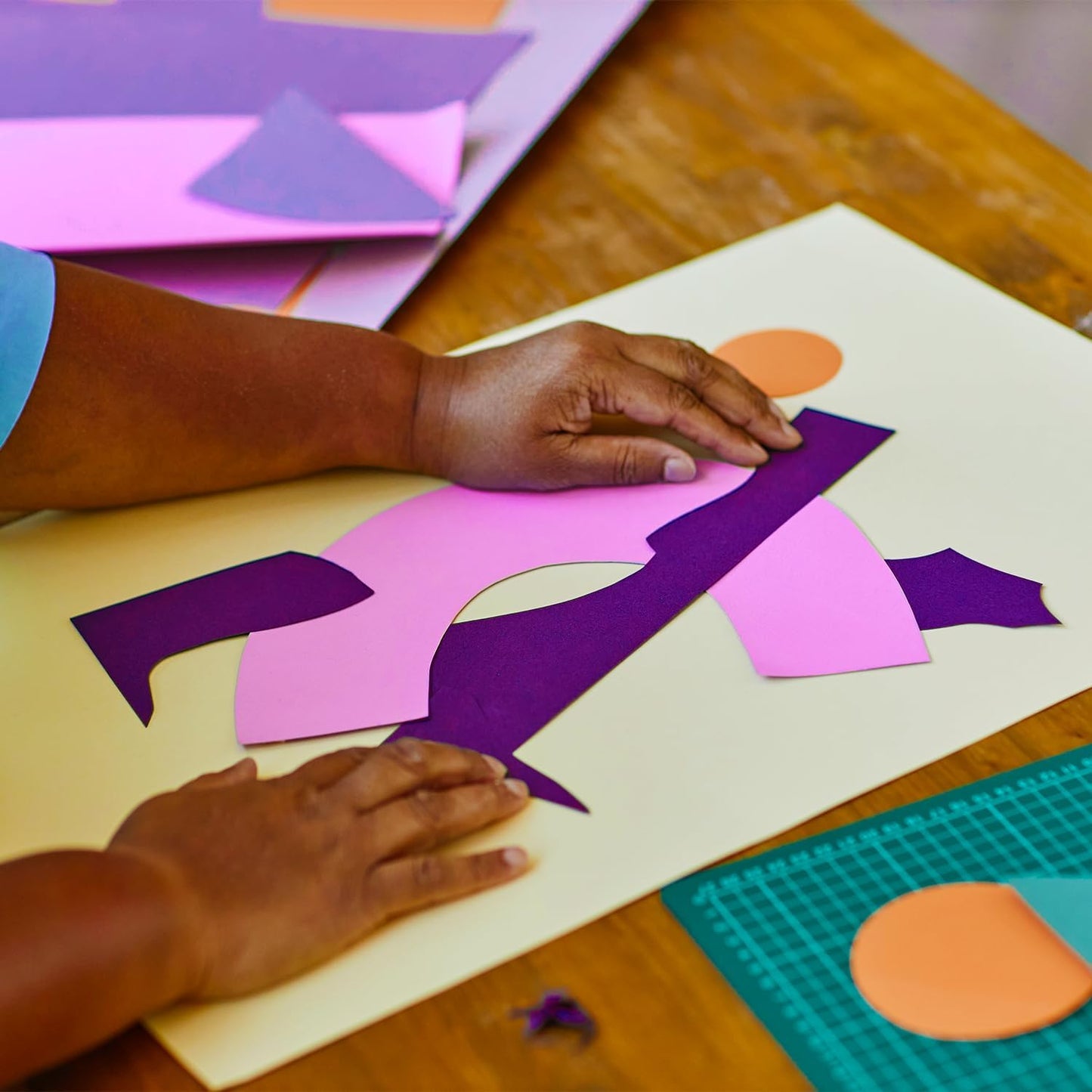 PA Paper Accents Stash Builder Cardstock 8.5" x 11" Purple Majesty, 65lb colored cardstock paper for card making, scrapbooking, printing, quilling and crafts, 25 piece pack