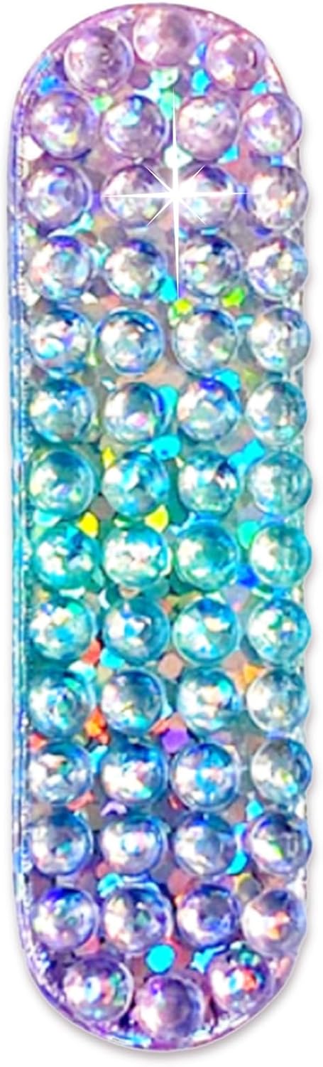 StickerBeans® Rhinestone Alphabet Letter Sticker I - Unique Sparkly Design 2” x 2” Cut-to-Shape Adhesive - Personalization, Collecting, Gifting, Scrapbooking, Decorating Laptops, Phone Cases, All Ages