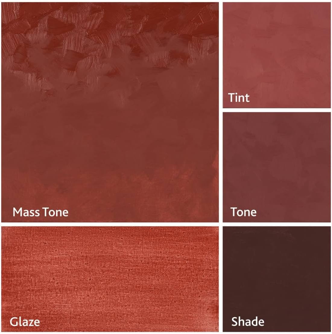 Tusc & Pine Artist Oil Paint - Mars Red, 150 ml, Non-Yellowing, Rich & Creamy Consistency, Maximum Pigment Load, Small Batch Milled Oil Paints Made in the USA for Professional Artists