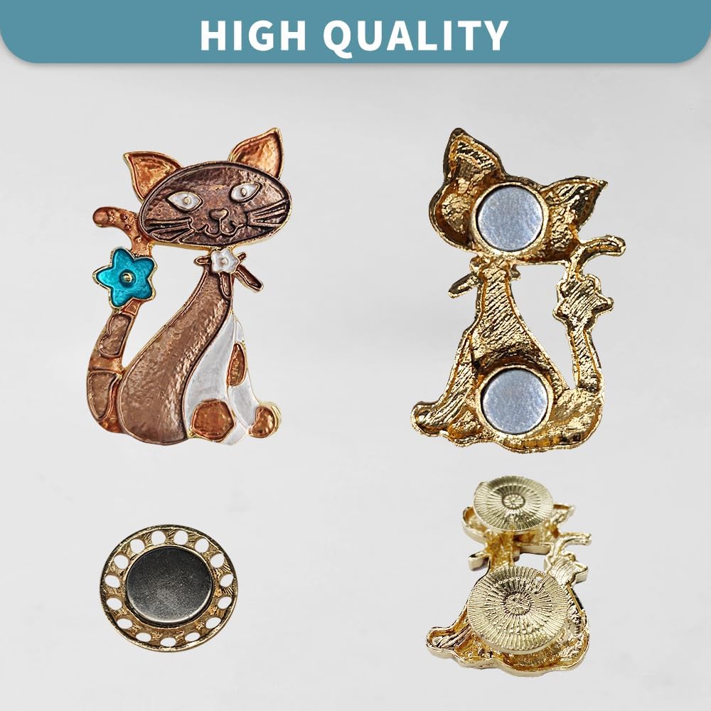 Magnetic Needle Minder Magnet Embroidery Accessories and Supplies Embroidery Needle Holder Cross Stitch Holder Needlework Supplies (Cardinal) (cat)