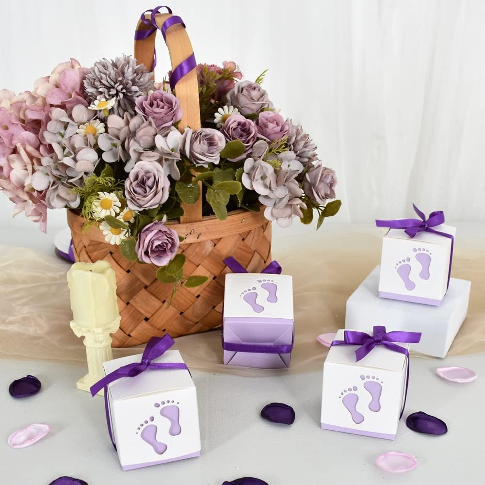 TONIFUL 3/8 Inch x 100yds Purple Satin Ribbon Thin Solid Fabric Ribbons Roll for Gift Wrapping Invitation Balloons Craft Sewing Party Wedding Popsicles Decoration Valentine's Day Bouquet Halloween