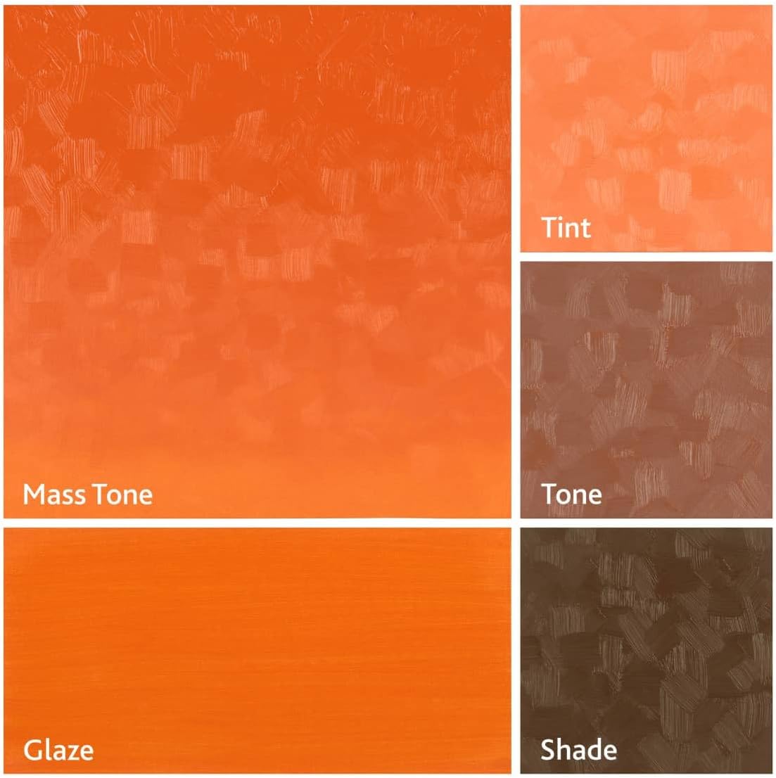 Tusc & Pine Artist Oil Paint - Permanent Orange Medium, 40 ml, Non-Yellowing, Rich & Creamy Consistency, Maximum Pigment Load, Small Batch Milled Oil Paints Made in the USA for Professional Artists