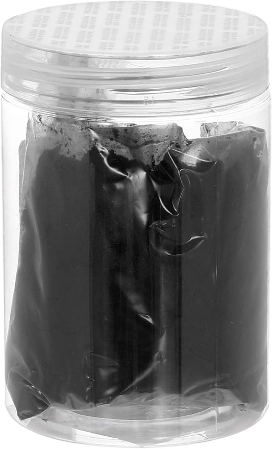 HARFINGTON Iron Oxide Powder Concrete Pigment 500 Mesh 3.5oz (100g) Iron Oxide Grout Pigment for Pastel Tile Paint Concrete Cement, Jet Black