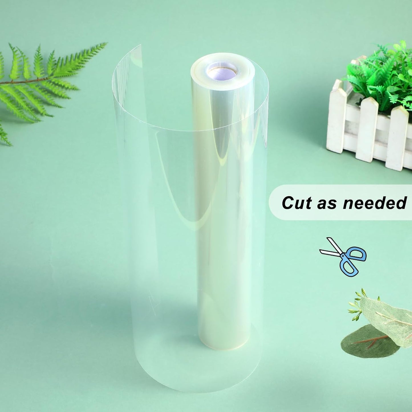 4 mil 12inchs x 40ft Rolls Transparency Blank Template Material Acetate,Clear Sheet Mylar Stencils for Cutting Paper