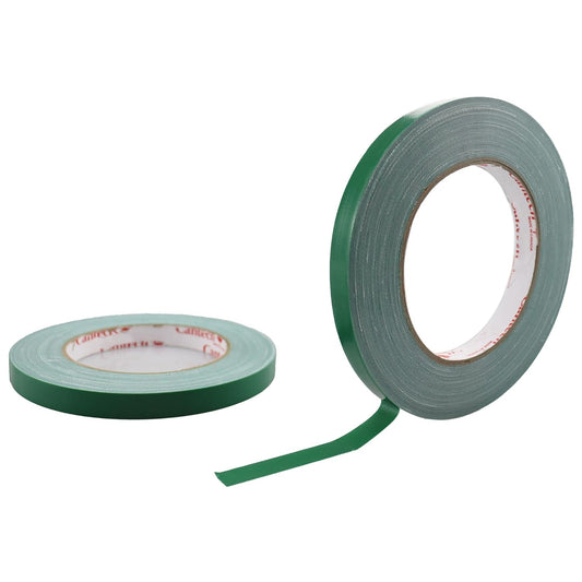 2 PCS Green Floral Tape, 0.5" Flower Stem Wrap Tapes, Waterproof Florist Tape - Multipurpose Adhesive Florist Tapes for Binding Fresh, Flower Bouquets and Floral Craft (98Ft/33Yd/Roll)