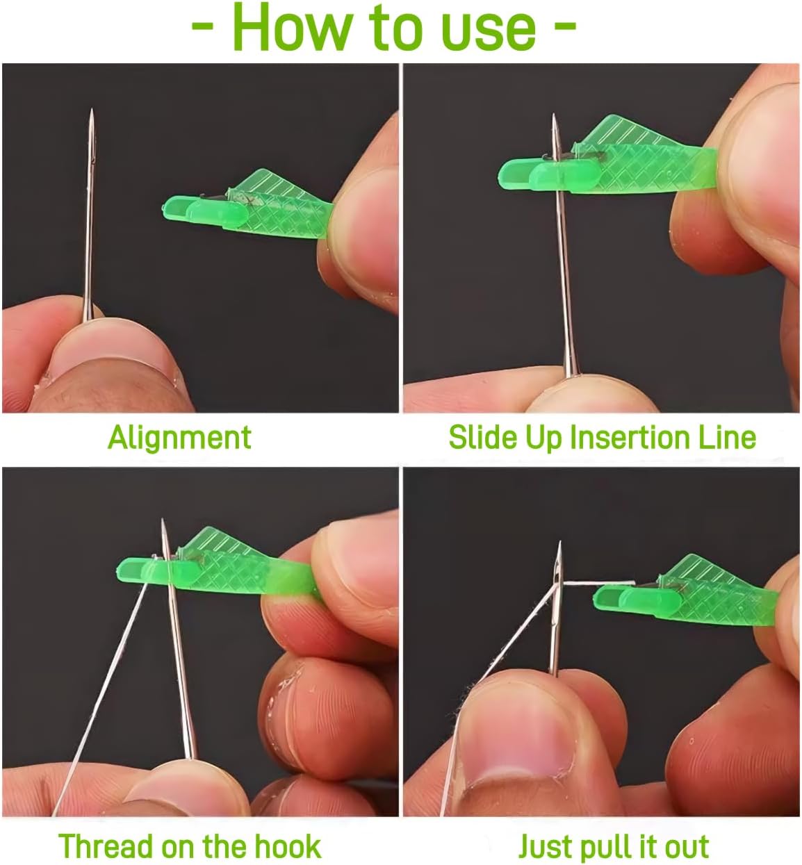 40Pcs Fish Mouth Sewing Machine Needle Threader,2025 New Upgraded Automatic Sewing Needle Threader,Fish Type Needle Threader,Quick Sewing Machine Loop Easy Selfthread Needle Threaders Tool