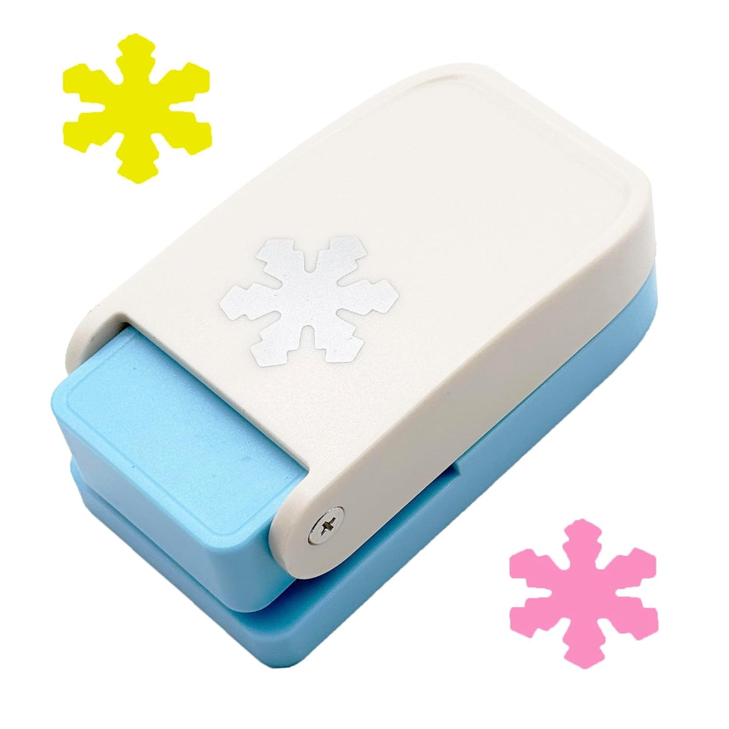 MIAO JIN Craft Punch Paper Punch Hand Scrapbooking Edge Punch Mini Fancy Hole Punch DIY Art scrapbooks, Gift Cards, Wedding Cards, Decorations (Snowflake)