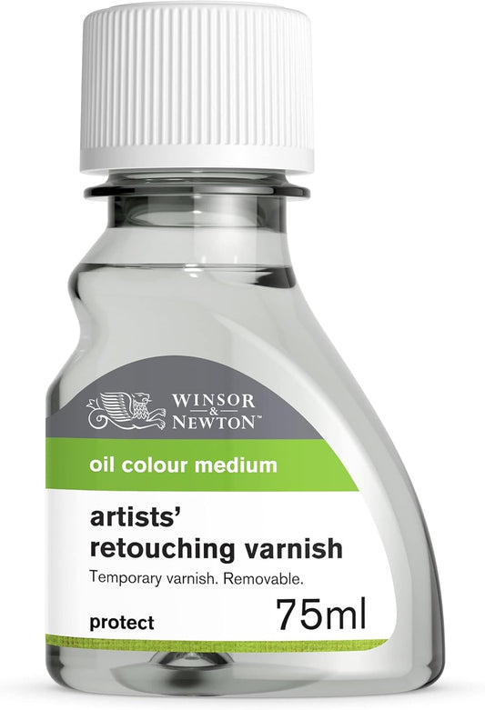 Winsor & Newton Professional Artists' Retouching Varnish, 75ml (2.5oz) Bottle