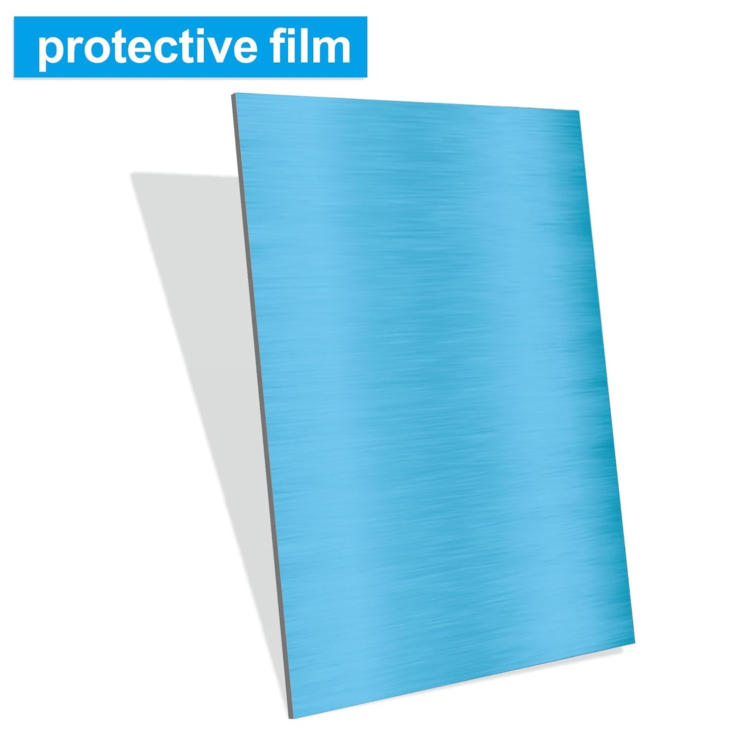 316L Stainless Steel Sheet 8x12x0.031 (23 Ga) 2 Pack, Brushed Metal Plates for Home DIY, Jewelry Making, Model Building - Rust Resistant, Cut-to-Size Ready