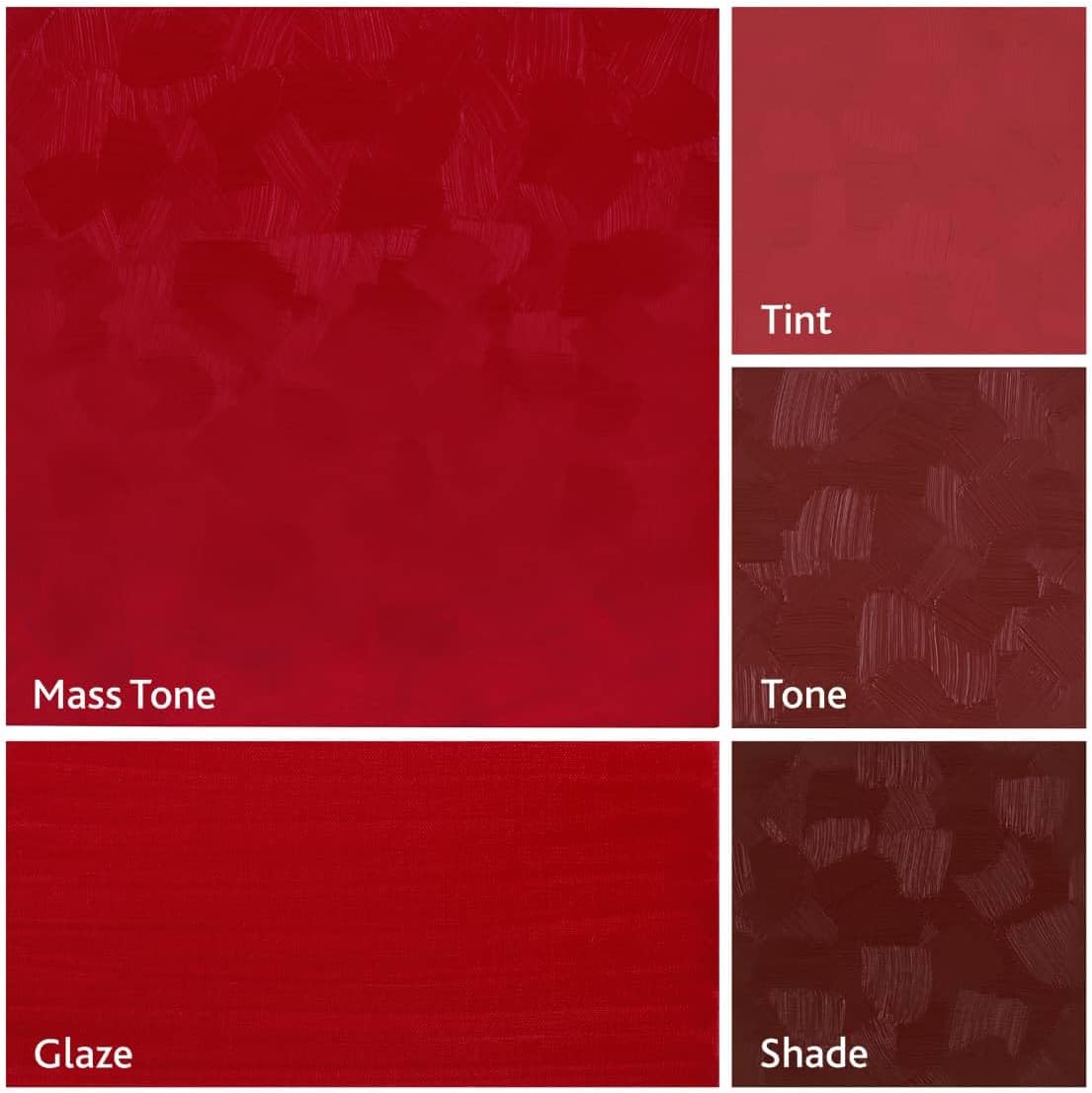 Tusc & Pine Artist Oil Paint - Cadmium Red Deep, 40 ml, Non-Yellowing, Rich & Creamy Consistency, Maximum Pigment Load, Small Batch Milled Oil Paints Made in the USA for Professional Artists