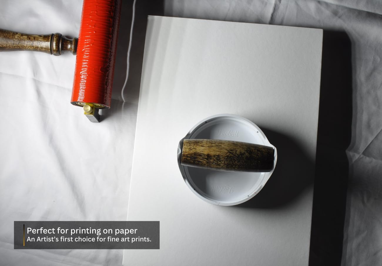 Leoball® Water-Soluble Block Printing Ink, 5-Ounce Jar (Red)