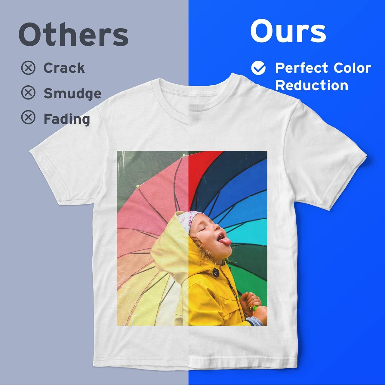 Printers Jack Sublimation Paper 8.5x14 inches, 100 Sheets 120gsm for Any Epson Sawgrass Inkjet Printer with Sublimation Ink, Heat Transfer Sublimation Paper for T-shirt, Mugs, Light Fabric