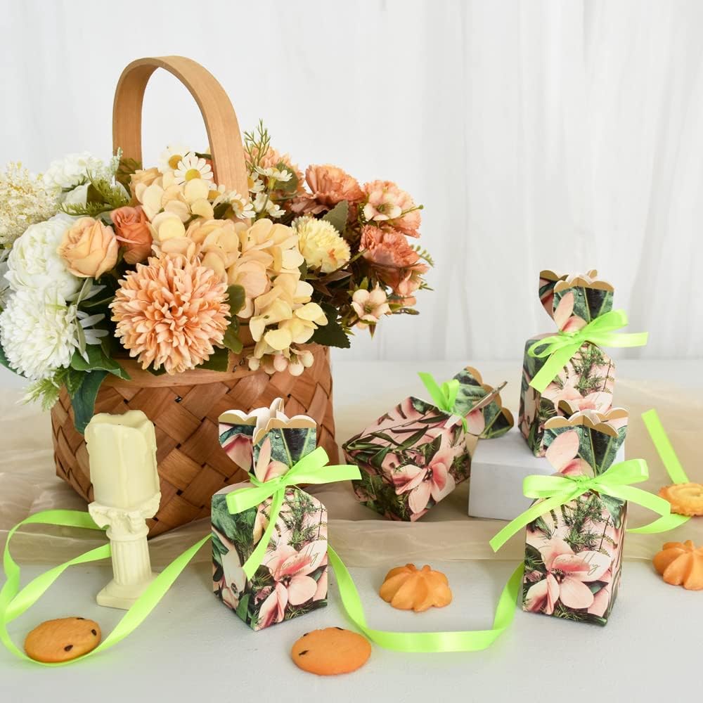 TONIFUL 3/8 Inch x 100yds Fluorescent Apple Green Satin Ribbon Thin Solid Fabric Ribbons Roll for Gift Wrapping Floral Hair Balloons Craft Sewing Party Wedding Decoration Valentine's Day Halloween