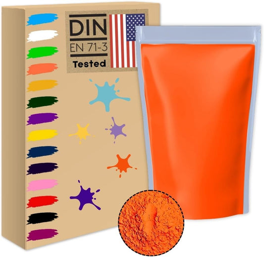 2.2lb/1kg orange Holi color powder rangoli non toxic bulk organic washable natural gender reveal decorations colour war kids dog animal summer camps festivals gift run gulal