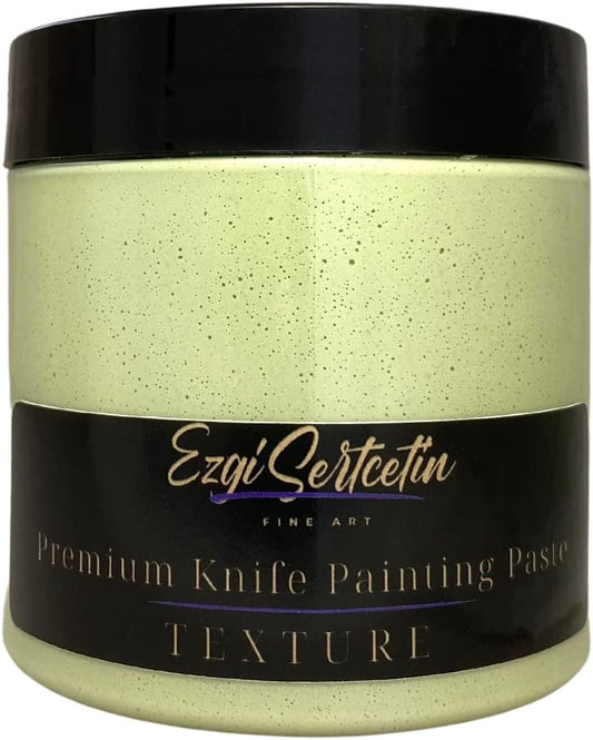 Premium Palette Knife Painting Paste|Texture Paste|Authentic Bright Colors|Ready to Use|Easy to Apply| 6oz (Fresh Mint)