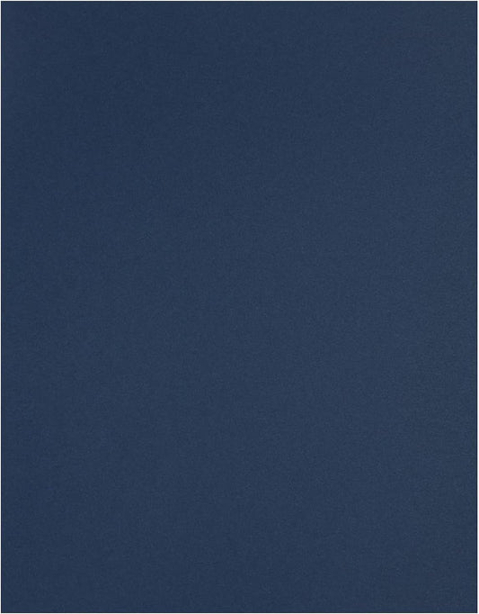 PA Paper Accents Stash Builder Cardstock 8.5" x 11" Empress Blue, 65lb Colored cardstock Paper for Card Making, Scrapbooking, Printing, Quilling and Crafts, 25 Piece Pack