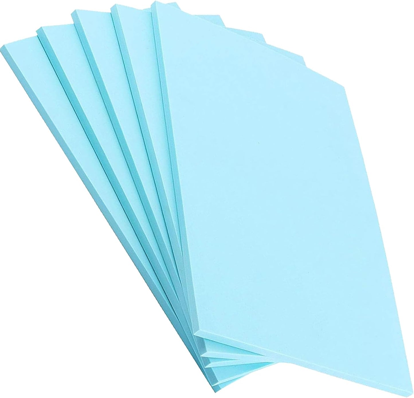 ZOENHOU 5 PCS 8.3 x 11.8 Inch Blue Large Rubber Stamp Carving Blocks, Rectangle Creative Speedy Carve Block Engraving Crafts