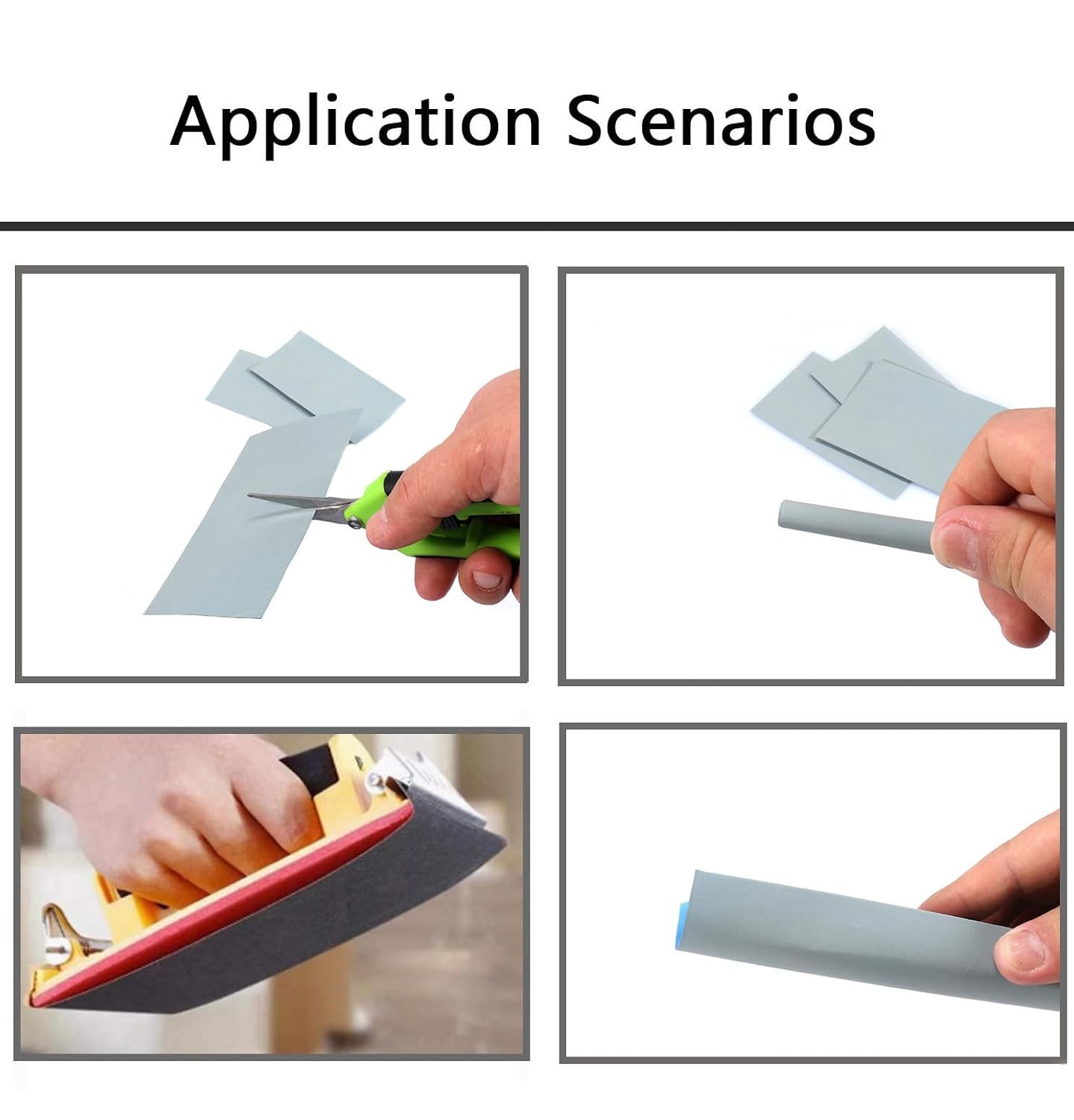 20Pcs 9 x 3.6 Inchs 10000 Grit Wet and Dry Handmade Universal Sanding Sheets, Suitable for Woodworking Furniture/Automobiles/Metal/Lacquer Polishing Sandpaper