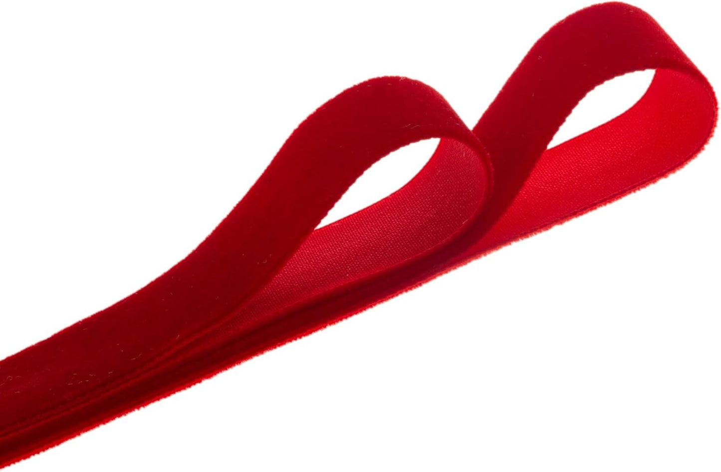 Velvet Ribbon, 1 1/2-Inch by 25-Yard Spool (Red)