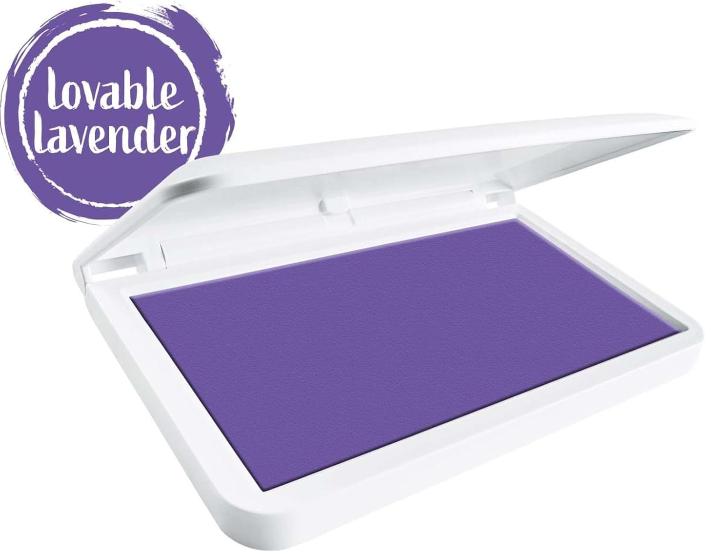 COLOP Make Series, Ink Stamp Pads, with Non-Toxic Premium Ink, Water-Based Acid-Free (Lovable Lavender, Make 1-1-15/16" x 3-1/2")