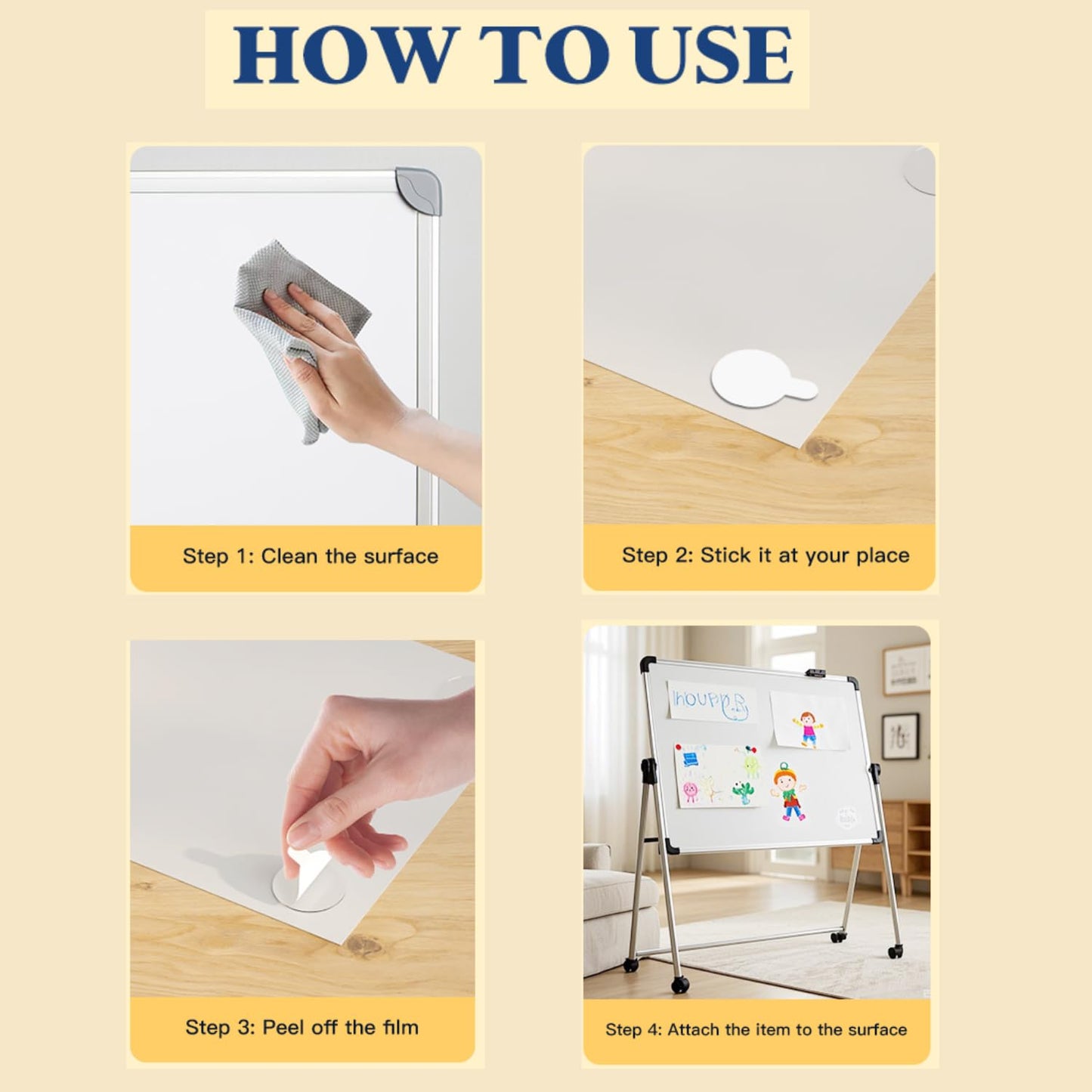 350 pcs Double Sided Sticky Dots –Easy to Peel Sticky Dots,Clear Removable Sticky Tack Double Sided Tape Dots for Crafts, Posters, Balloons, and DIY Projects