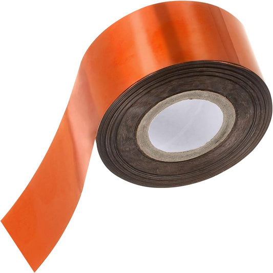 PATIKIL 1.6"x400Ft Hot Stamping Foil Paper,Heat Transfer Hot Stamping Paper Foil Roll for Leather DIY Logo Decor Craft Gift Card Package Scrapbook,Bronze