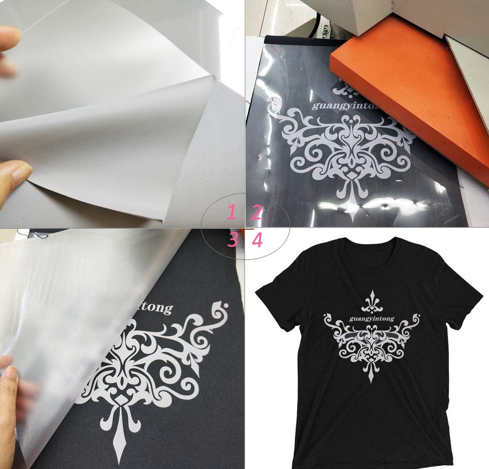 guangyintong Heat Transfer Vinyl Gray HTV Rolls, 12" x 10ft Gray Iron on Vinyl for T-Shirts, Matte Surface HTV Vinyl for All Cutter Machine Easy to Cut & Weed for Heat Vinyl DIY Design