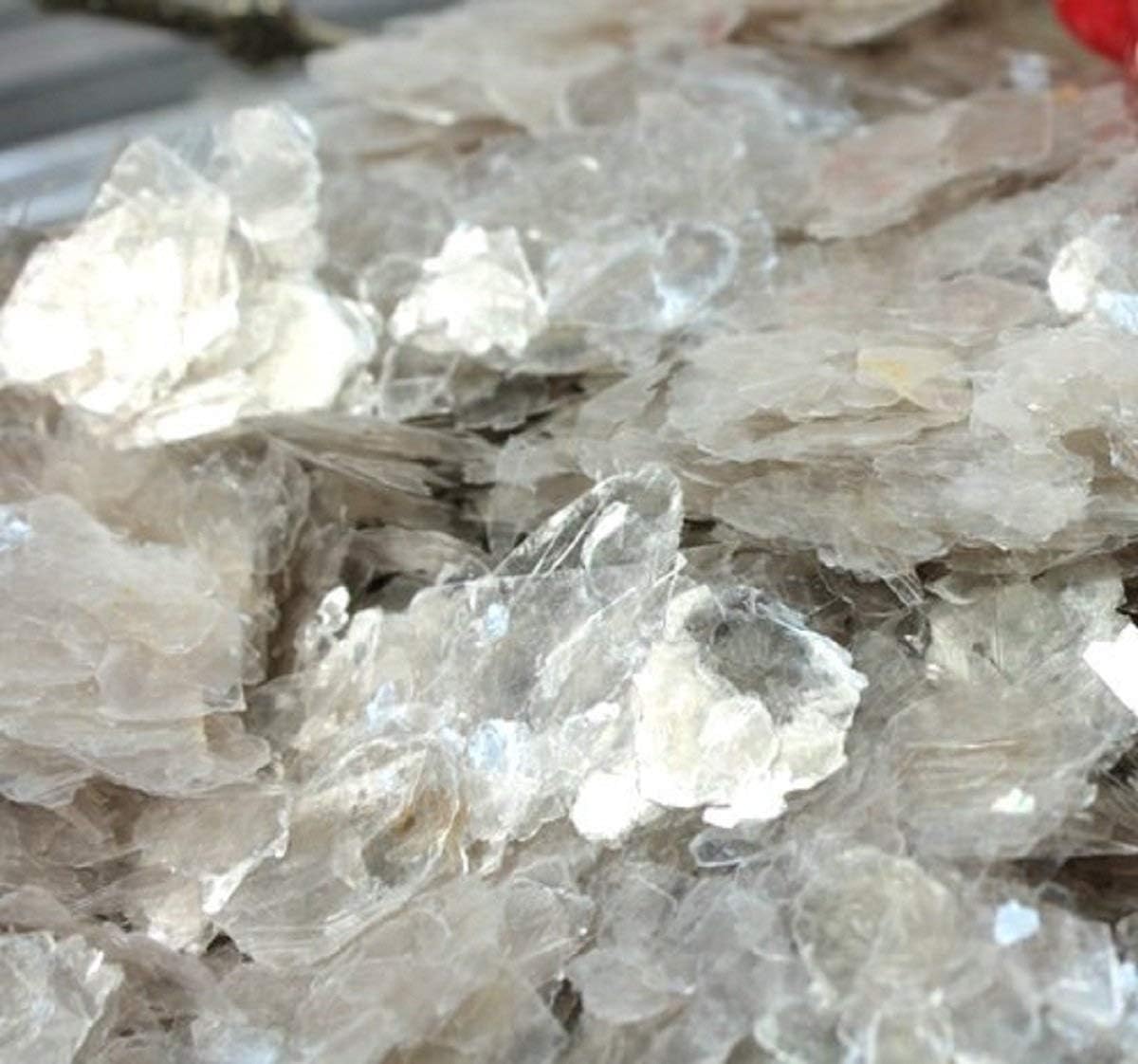 Meyer Imports Natural Mica Flakes - Clear - Pearl - 4 oz - #311-4330