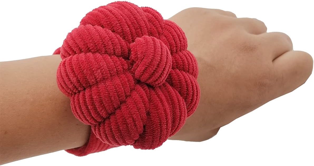 Wrist Pin Cushion Pincushions Needlework DIY Handcraft Needles Holder for Sewing and Quilting Pop Snap Ring with 1 Elastic Strap Finger Ring Pincushions Pumpkin ShapedShaped