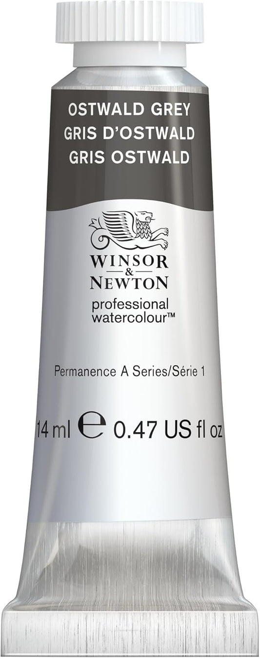 Winsor & Newton Professional Watercolour, Revival Collection, 14ml (0.47-oz) Tube, Ostwald Grey