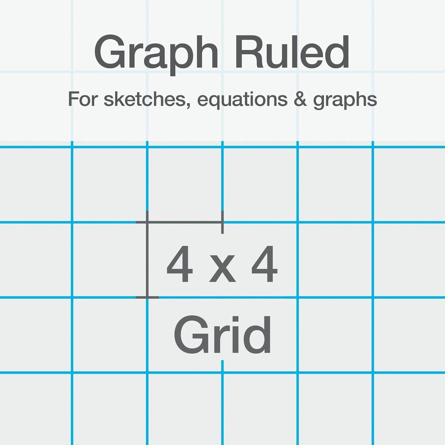 Oxford Composition Notebooks, Mega Pack of 12 Notebooks, Cover Colors Vary, 4 x 4 Graph Paper, 9-3/4 x 7-1/2 Inch School Journals, Assorted Color Covers, 80 Sheets per Book (63718)