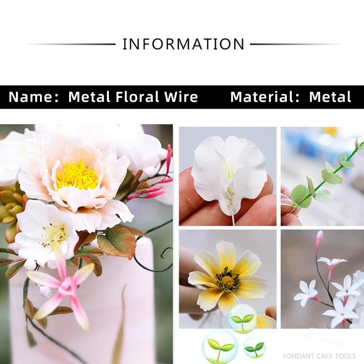 76Yards 22Gauge Coffee Colour Metal Floral Wire Flexible Paddle Florist Garden Wire for Flower Arrangement,Crafts,Christmas Wreaths Tree,Garland.